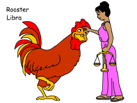 Libra Rooster Personality