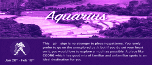 Best Travel Destinations for Aquarius